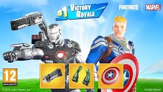 My FIRST WIN in Fortnite MARVEL Chapter 5: Season 4 (Live from Virgin Media Gamepad @ The O2)