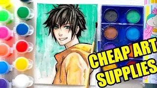 【CHEAP ART SUPPLY CHALLENGE】Less than $5