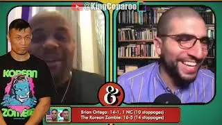 Korean Zombie Shirt - Daniel Cormier & Ariel Helwani Fight Over Design - UFC Fight Night Interview
