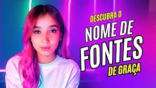 COMO DESCOBRIR O NOME DE QUALQUER FONTE? FÁCIL E DE GRAÇA | EPI 07 #JessiClass