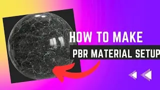 How to setup a PBR material in blender