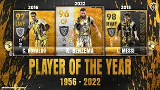 Player Of The Year (POTY) ⏪1956 - 2022⏩