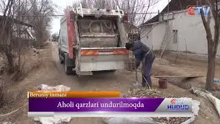 Toza Hudud davlat unitary korxonasi tomonidan aholidan qarzlari undirilmoqda