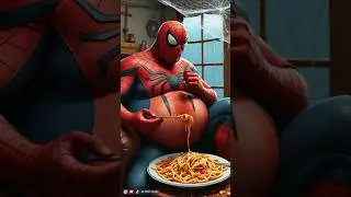 When Superheroes Gain Weight - Marvel's new fat version #shorts