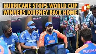 After World Cup Victory, Indian Cricket Team Stranded In Barbados Amid Hurricane Beryl Threat