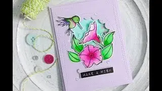 Hummingbird Birthday | Zig Clean Color | Pretty Pink Posh