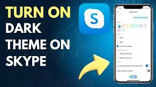 How to turn on/off Dark mode on Skype in 2024 update