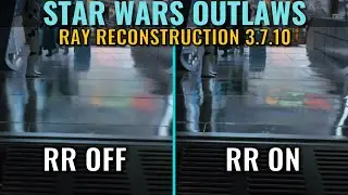 Star Wars Outlaws - Ray Reconstruction - RTX 3070 - Visual and Performance Comparison - 1440p
