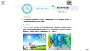 Konuşan Renkler | 4. Sınıf - Tuna Matbaacılık - Türkçe Dinleme Metinleri