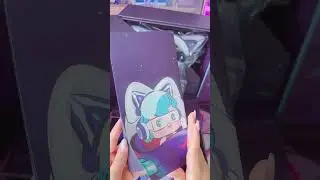 Jookstogo ASMR Yowu chan x Popmart Global Tapoo Exclusive Space Purple Cat Headphones 