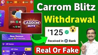 Carrom Blitz Withdrawal | Payment Proof |Real Or Fake | Paise Kaise Nikale | Paise Kaise Kamaye