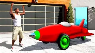 Franklin's NEW SUPER CAR in GTA 5!