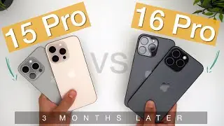 iPhone 16 Pro vs 15 Pro In-Depth Review | 3 Months Later with Apple Intelligence!