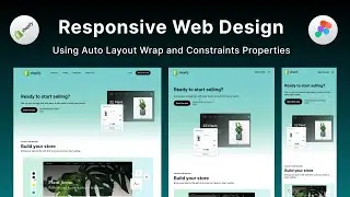 How to Make Responsive Website Design in Figma | Figma Tutorial