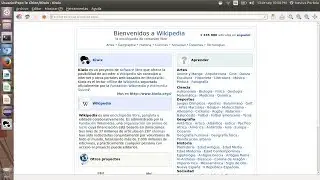 Instalación de la Wikipedia offline en Ubuntu 16.04