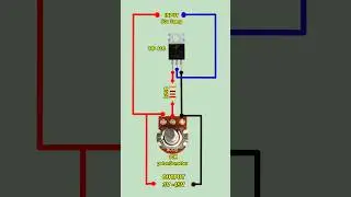 Voltage regulator circuit // 0 - 60v variable power supply 