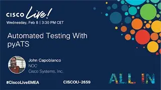 Automated Testing with pyATS
