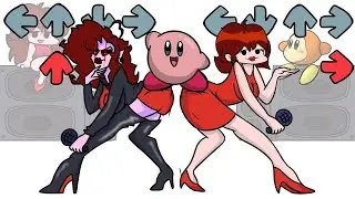 FNF Spooky Battle with Kirby Characters | Friday Night Funkin' Animation