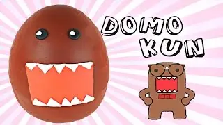 The Making Of Giant Domo-Kun Play Doh Surprise Toy Egg Playdough Animation Tutorial どーも くん