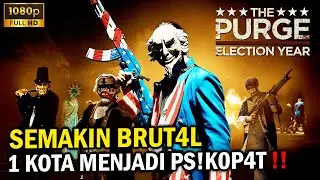 MALAM YG PALING DITAKUTI WARGA AMERIKA DAN SEKITARNYA ‼️ ALUR CERITA FILM THE PURGE ELECTION YEAR