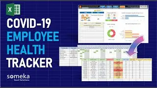 Covid 19 Employee Health Tracker Excel Template | COVID-19 template in Excel!