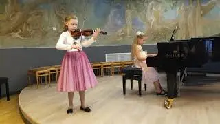 Кузьмичева Елизавета и Файзылова Екатерина, г  Москва, И  Штраус Венский вальс