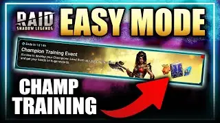 CRAZY SIMPLE TIP for WAY EASIER Champion Training! ⁂ Raid: Shadow Legends