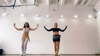 Танец живота для продолжающих “Bos alaya”. В зале с Лерой.