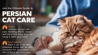 How to Care for Your Persian Cat: Essential Tips for New Cat Owners / Cat World Academy