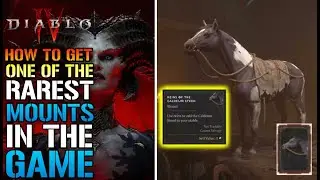 Diablo 4: How To Get One Of The Rarest Mount! In The Game! 