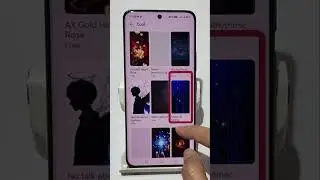 How to set wallpaper on mobile phone honor x9b, x9a, x9 android 