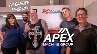 Horny Mike with @ApexMachineGroup for the EZ Sander