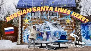 WHO IS GRANDPA FROST? *residence of Russian Santa in Moscow* ❄️ Russia vlog