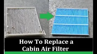 How to Replace a Cabin Air Filter (Toyota Prius)