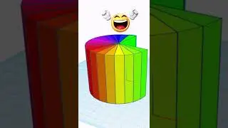 Tinkercad Codeblocks Gradient Cylinder Generator in Minutes!