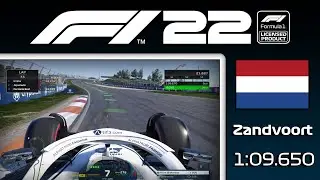 F1 22 Netherlands World Record & Setup (1:09.650)
