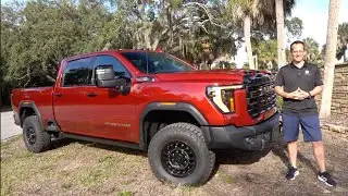 Is the 2024 GMC Sierra HD AT4X AEV Edition a BETTER truck than a Ford F-250 Tremor?
