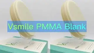 Dental implant with Vsmile PMMA Blank | Vsmile