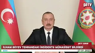 İlham Əliyev Tehrandakı insidentə belə münasibət bildirdi - Son dəqiqə