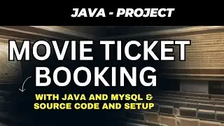 Movie Ticket Booking System project || JAVA PROJECT || @Decodeit2