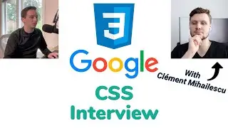 Frontend CSS Coding Interview | Ft. Clément Mihailescu