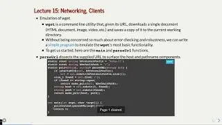 Lecture 15 Networks and Clients