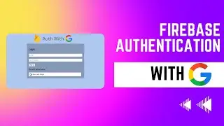 Firebase authentication  with Google.