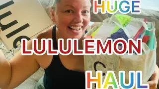 HUGE LULULEMON HAUL #lululemon #lululemonhaul #lululemontryon #lululemonmidsizetryon #thesweatlife