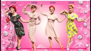 Four Dresses, Four Decades! | A Very Vintage Lookbook ft. House of Foxy