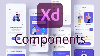 Adobe XD Components Tutorial for Beginners