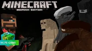 обзор мода на Minecraft bedrock чужие и криппи паста