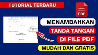 Cara Menambahkan Tanda Tangan Di PDF Di Laptop Gratis