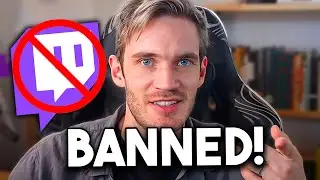 PewDiePie Got Banned From Twitch...