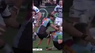 Manu Tuilagi loves a big hit!